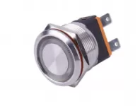 Nút nhấn led dài inox 22mm